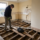 Building project renovation in Devon with exposed floor joists